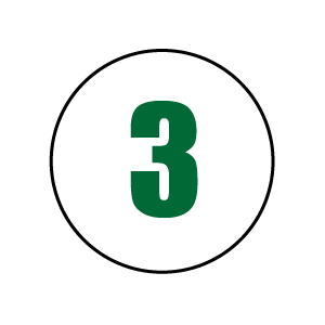Decorative image displaying the number 3