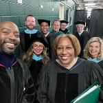 Board of Regents attend the Winter 2023 Commencement Ceremony