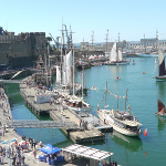 Brest International Maritime Festival (Fêtes Maritimes de Brest), a world-renowned event held every four years.