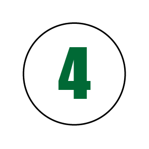 Decorative image displaying the number 4