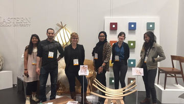 Eastern Michigan University students among select group to exhibit works at North America's top contemporary furniture design fair