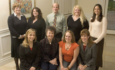 A photo of Bill and Dee Brehm with the class of 2006-2007.