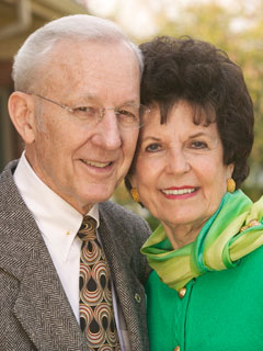 A photo of Bill and Delores Brehm.