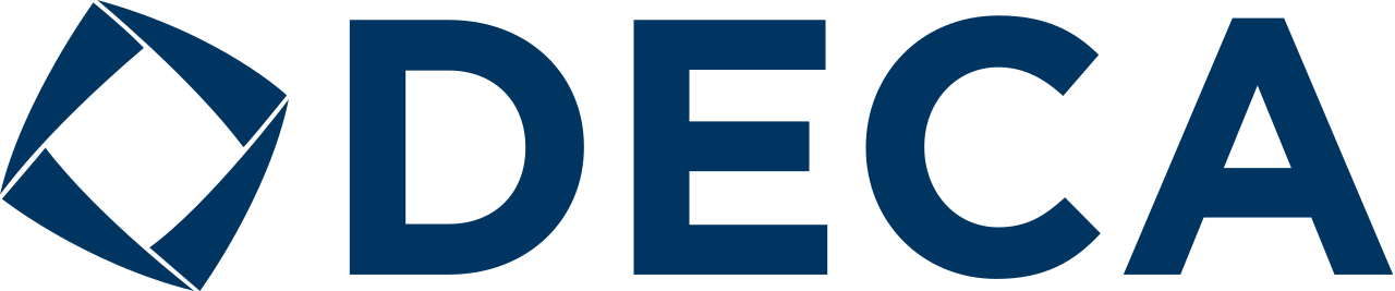 The DECA logo