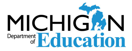 The Michigan Department of Education logo
