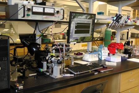 A photo of lab full of equipment