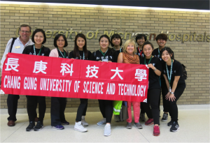A photo of Taiwanese students
