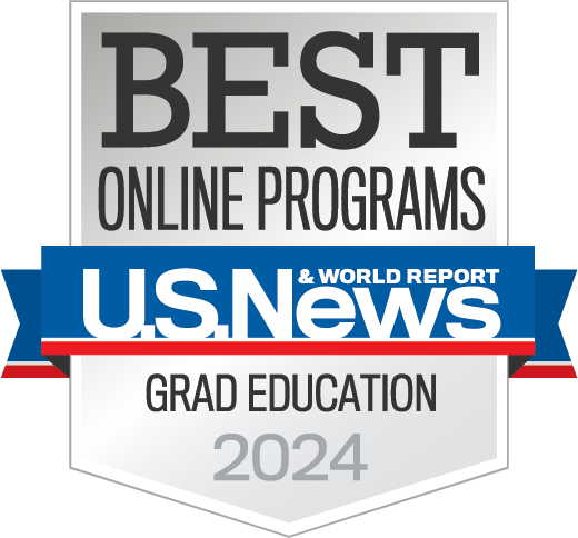 US News Best Online Programs Badge