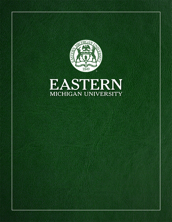 The Commencement program cover