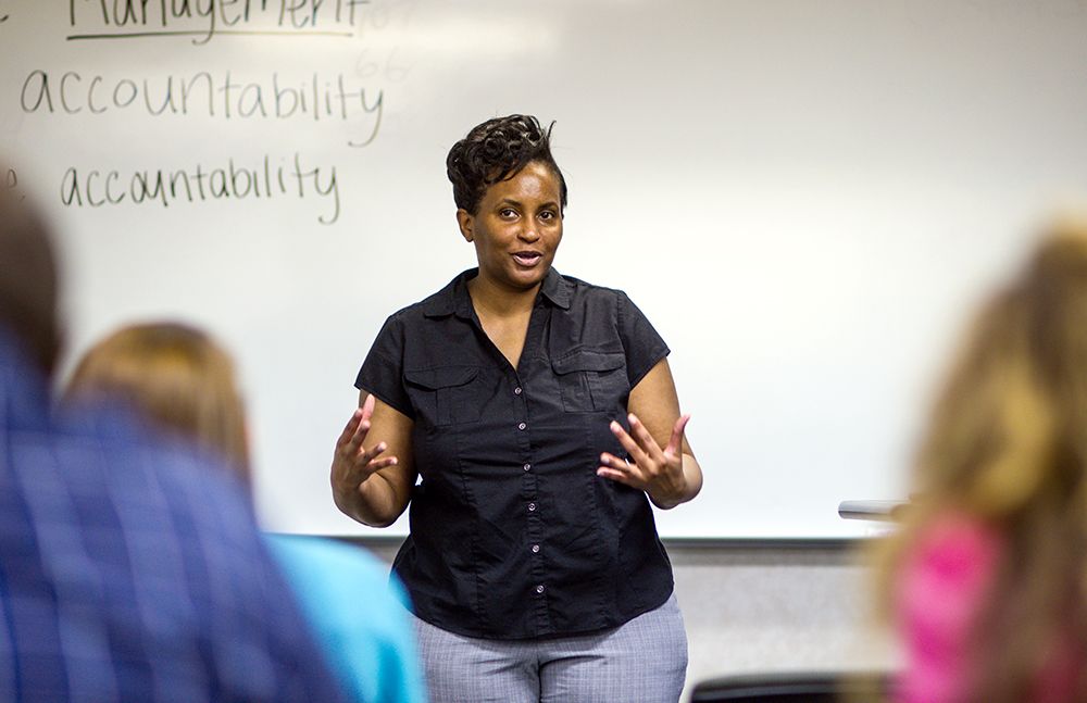 Barbara Patrick is an associate professor of political science and chair of the Faculty Senate Task Force for Climate, Race and Diversity Issues. (EMU file photo)