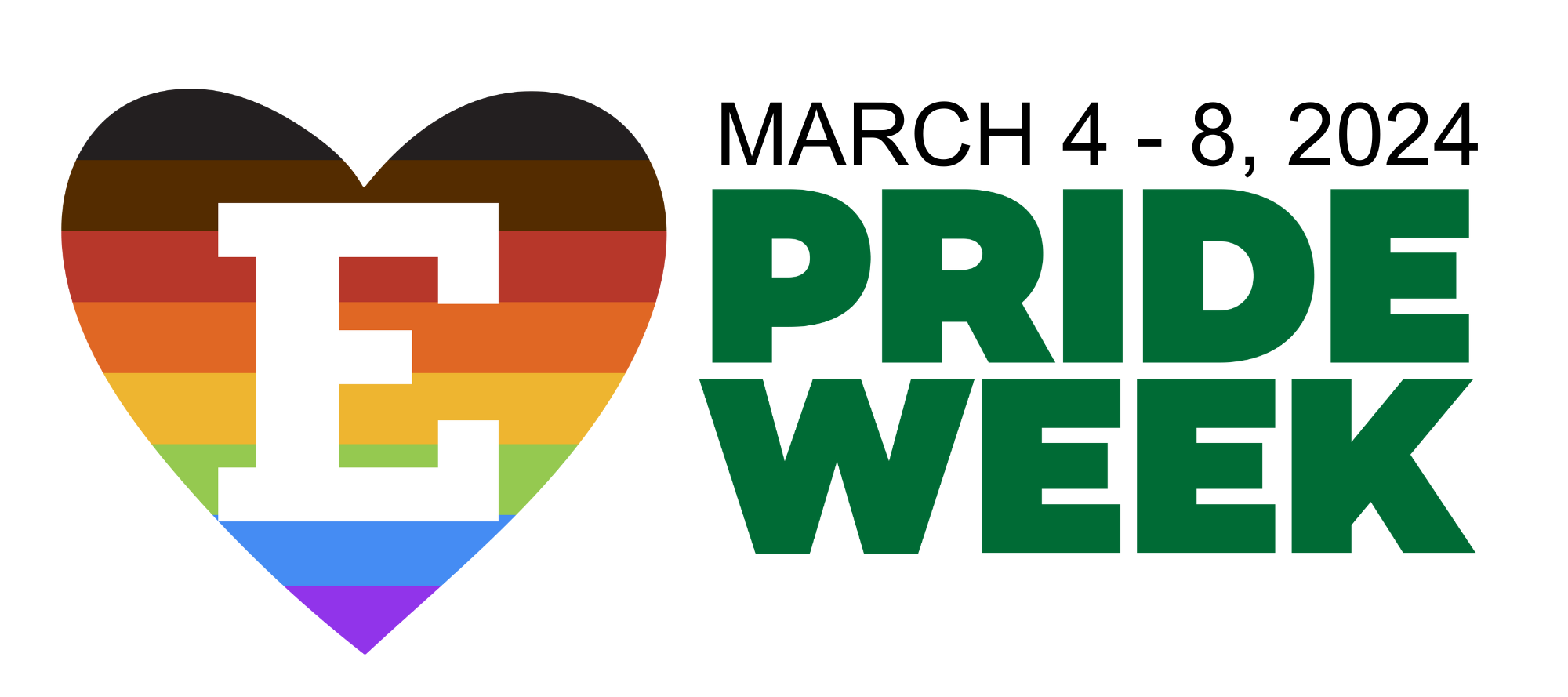 pride week heart logo