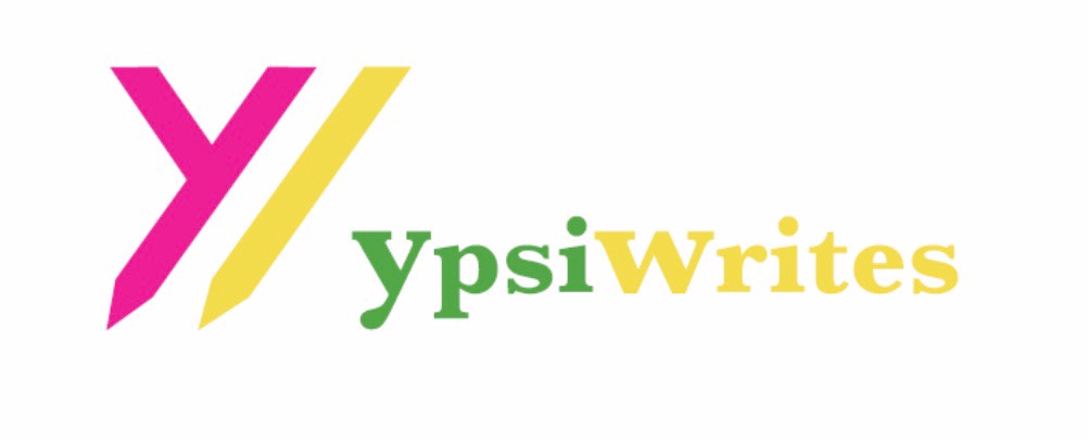 logo for YpsiWrites! program