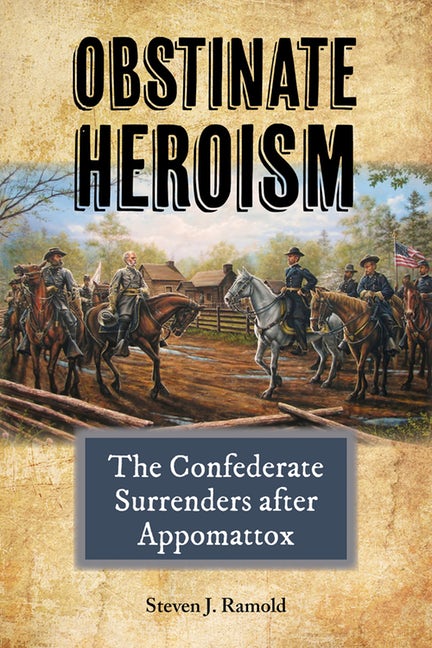 A photo of the cover of Obstinate Heroism