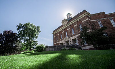 Exterior photo of Roosevelt Hall.