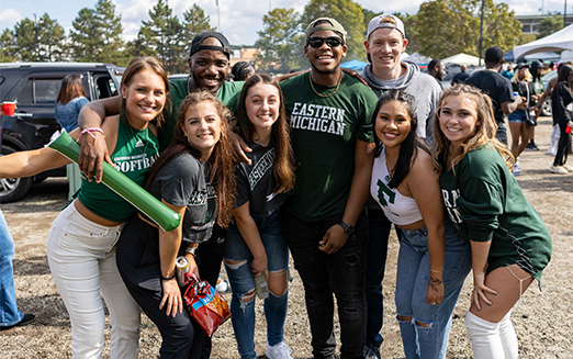 Tailgating at Homecoming