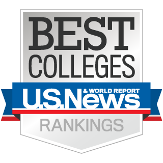 U.S. News and World Report Best Colleges Rankings badge