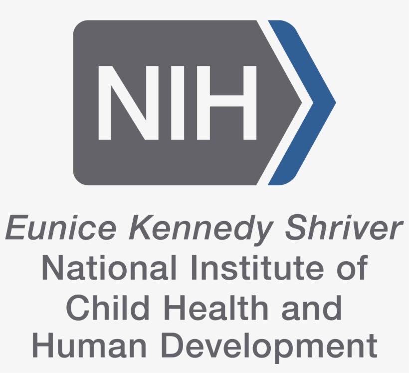 A photo of the NICHD logo