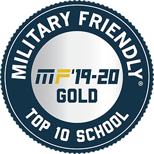 Militray friendly seal 2019-2020. Top 10