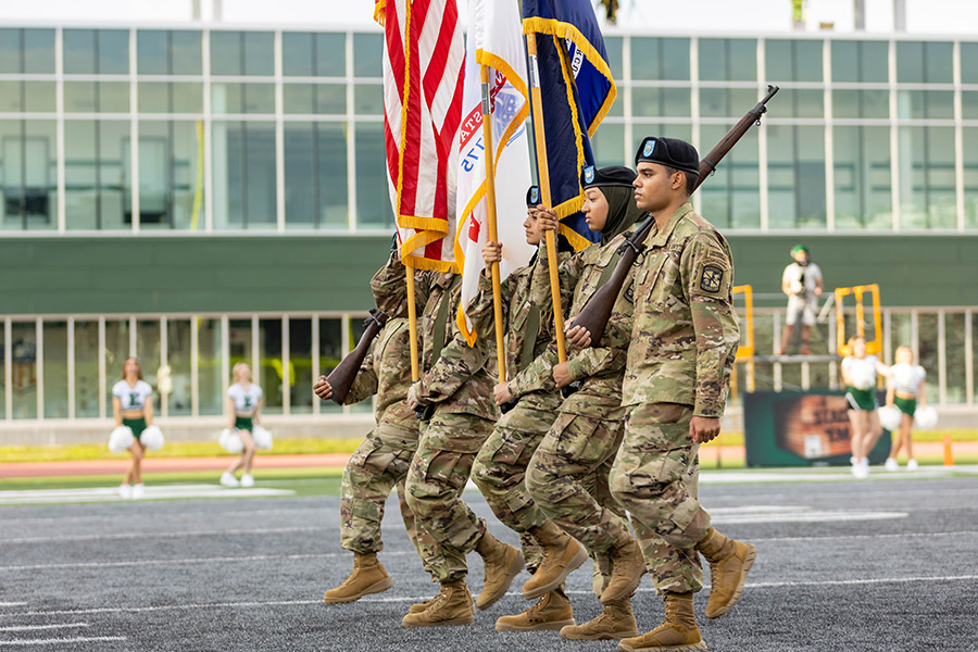 ROTC students